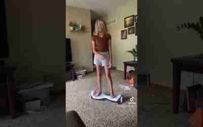 Hoverboard spin. #shorts #hoverboard #spin