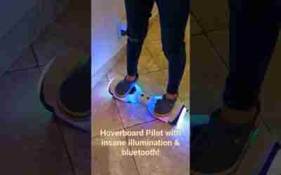Hoverboard Pilot with Insane Illumination & Bluetooth.   https://amzn.to/3P2LDYh