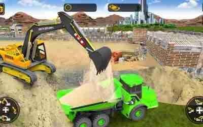 Auto Excavator/ Sand Excavator Construction Simulator: Android Gameplay Part 1