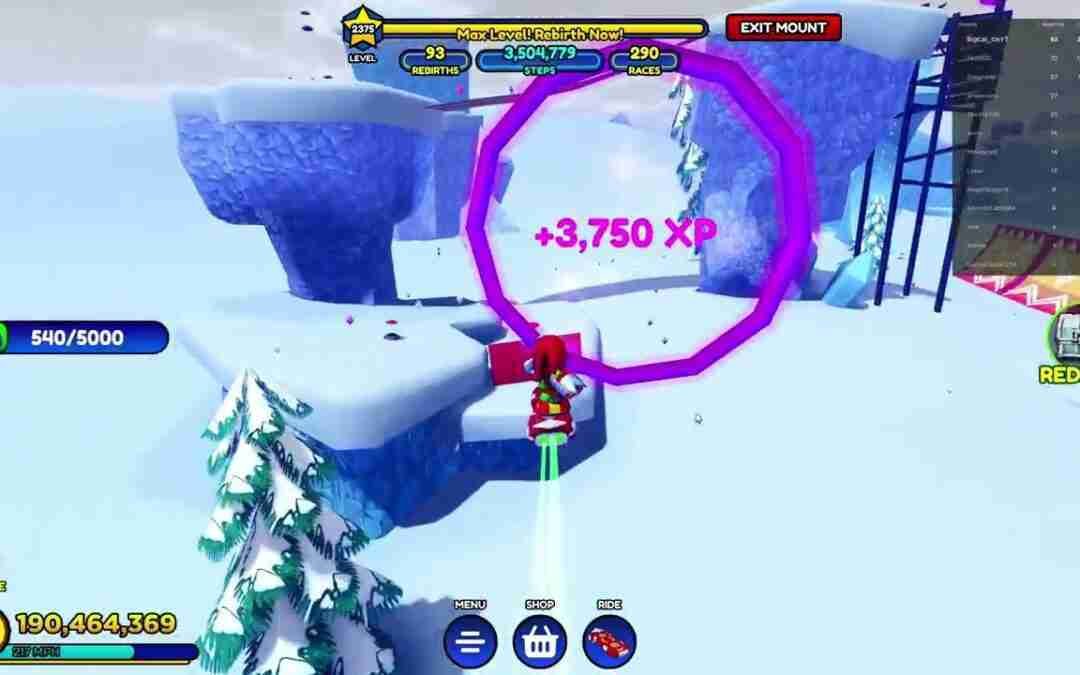 NEW UPDATE RIDER KNUCKELS – HOVERBOARDS Sonic Speed Simulator