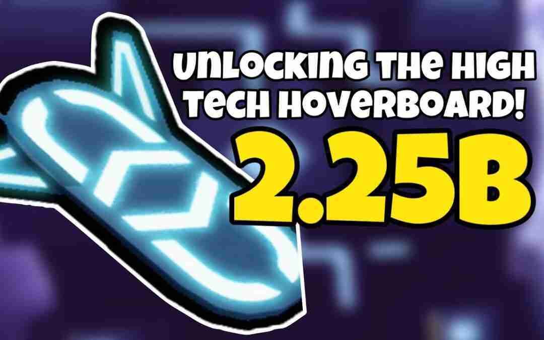 UNLOCKING HIGH TECH HOVERBOARD | HARDCORE PET SIMULATOR X!