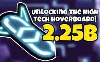 UNLOCKING HIGH TECH HOVERBOARD | HARDCORE PET SIMULATOR X!