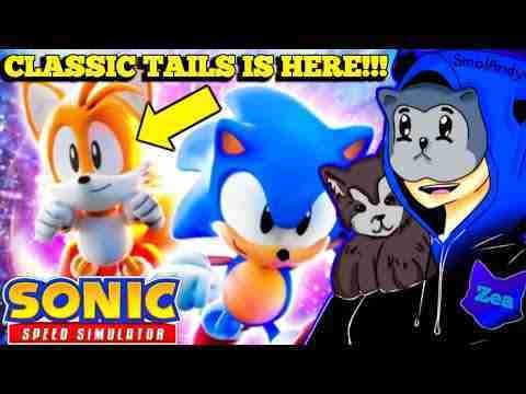 WE GET TO RIDE HOVERBOARDS & PLAY AS CLASSIC TAILS!? HECK YEAH!! – Roblox, Sonic Speed Simulator