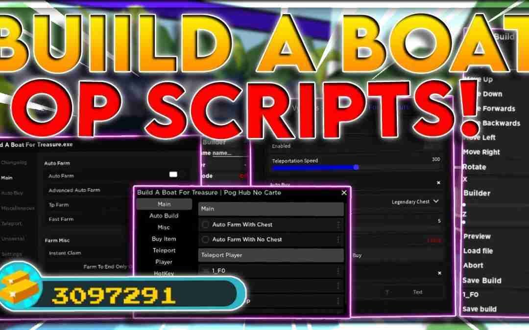 [OP] Build A Boat For Treasure Script Hack | Gold Farm | Auto Build + Steal Boats | *PASTEBIN 2022*