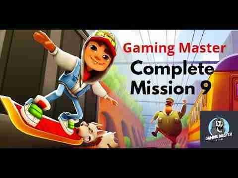 Subway Surfer – Mission 9 Use 2 Hoverboards Pickup 2 Mystery Boxes Roll 30 Times In Single Run