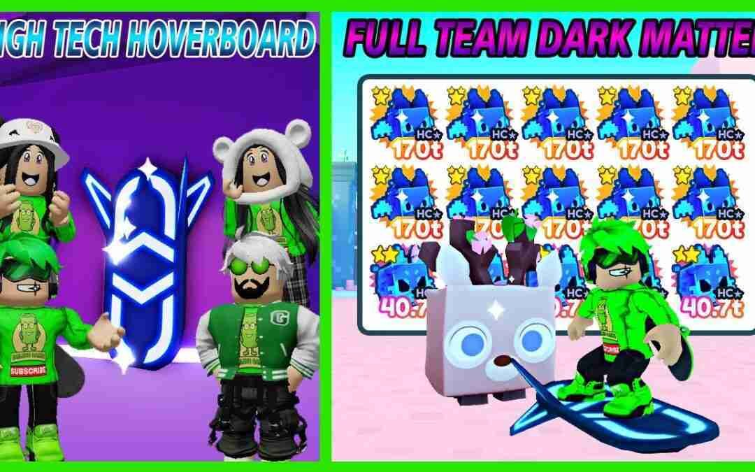 HEBAT! Aku Berhasil Dapatkan  High Tech Hoverboard & Pet Full Team Dark Matter Hardcore