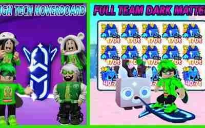HEBAT! Aku Berhasil Dapatkan  High Tech Hoverboard & Pet Full Team Dark Matter Hardcore