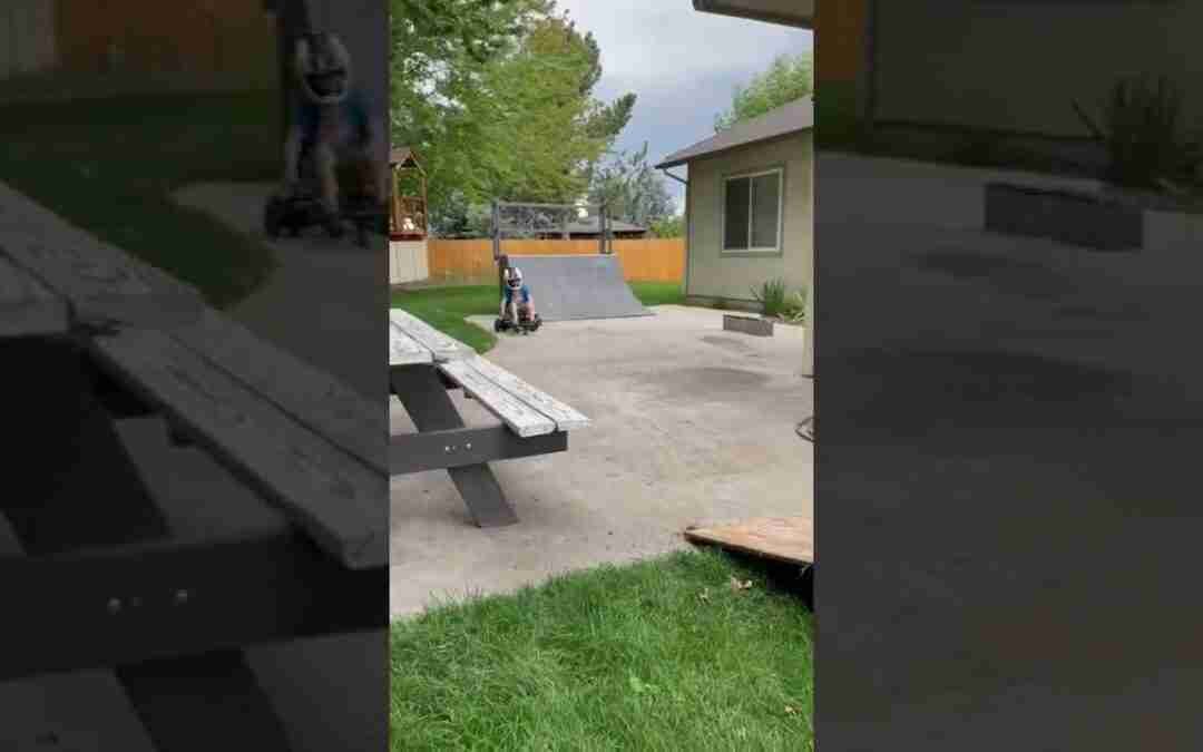 Hoverboard jump