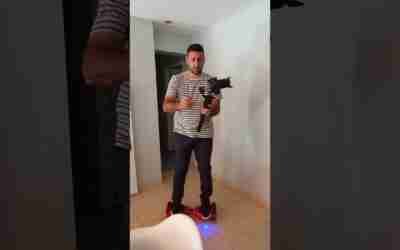 hoverboard and gimbal dji