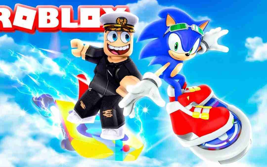 Finding NEW HOVERBOARDS with SONIC in ROBLOX