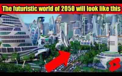 Futuristic World of 2050 #shorts #facts #future #ytshorts #viral #factsshorts #factskey