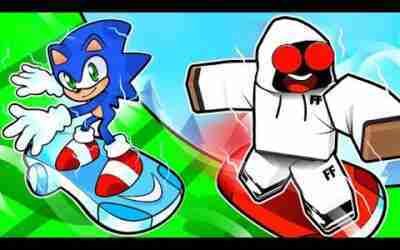 I Spent ALL Of My ROBUX On The NEW HOVERBOARDS.. (Sonic Speed Simulator)