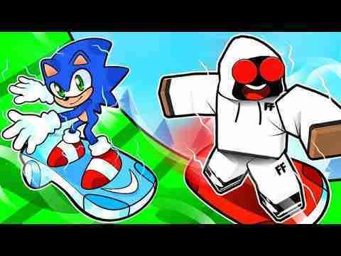 I Spent ALL Of My ROBUX On The NEW HOVERBOARDS.. (Sonic Speed Simulator)