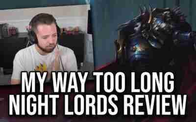 Bricky's WAY TOO LONG Night Lord's Review of the new CSM Codex