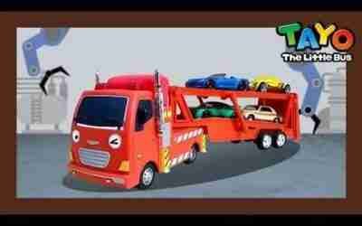 SuperCar Tayo Compilation #1 l Fire Truck becomes a Car Carrier l Tayo the Little Bus