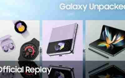 Samsung Galaxy Unpacked August 2022: Official Replay