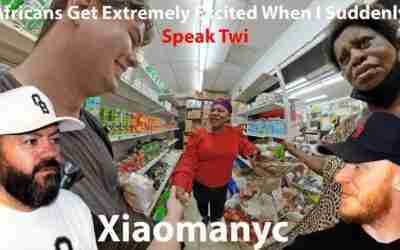 Xiaomanyc – Africans Get Extremely Excited When I Suddenly Speak Twi REACTION! | OFFICE BLOKES REACT