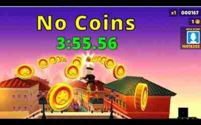 No coin Challange – hoverboards/Keys – World Record /9:54