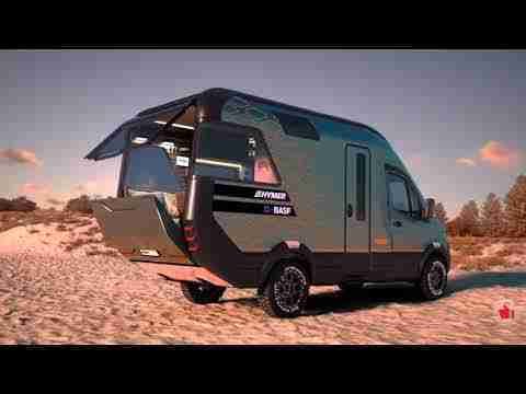 HYMER VİSİON VENTURE.Wohnmobil, das den Best-of-the-Best-Award gewonnen hat.