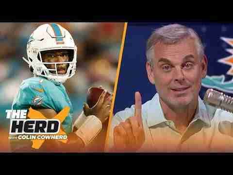 THE HERD | Colin "aghast" Tua on Dolphins interest in Brady: "I'm still here… that's all noise"