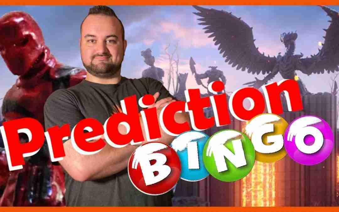 heroScape Age of Annihilation Prediction BINGO Board