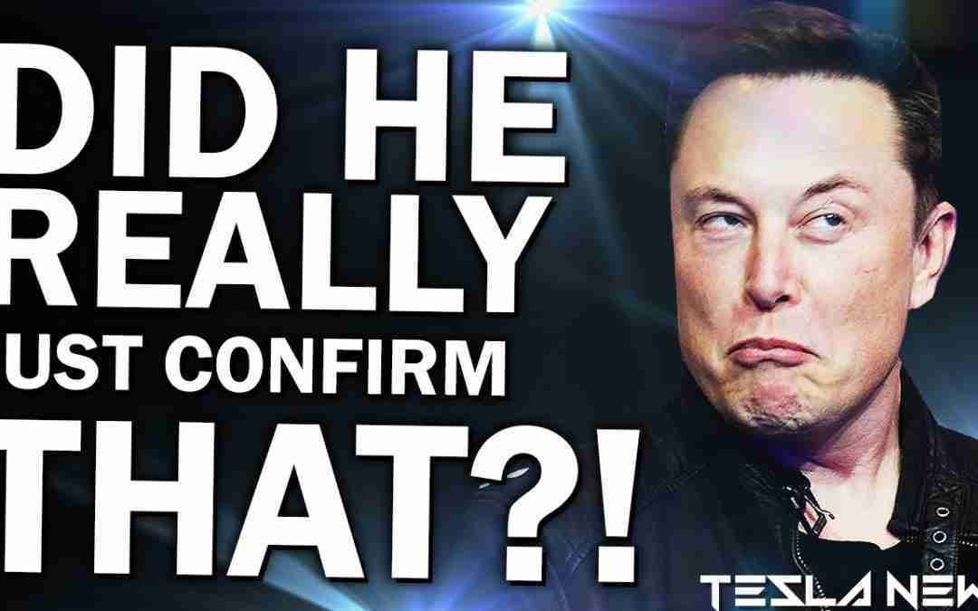 Tesla News Today! – Yup, Musk SERIOUSLY just CONFIRMED cybertruck UPDATE: Fans THRILLED!