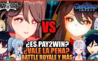 Las POLÉMICAS con Tower Of Fantasy – ¿Es la copia de Genshin Impact? ES ¿Pay2Win ?- Android Gameplay