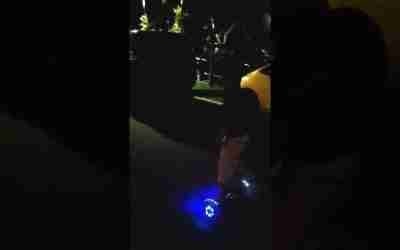 Katanya rasanya seperti jadi ironman #hoverboard #smartbalance #short