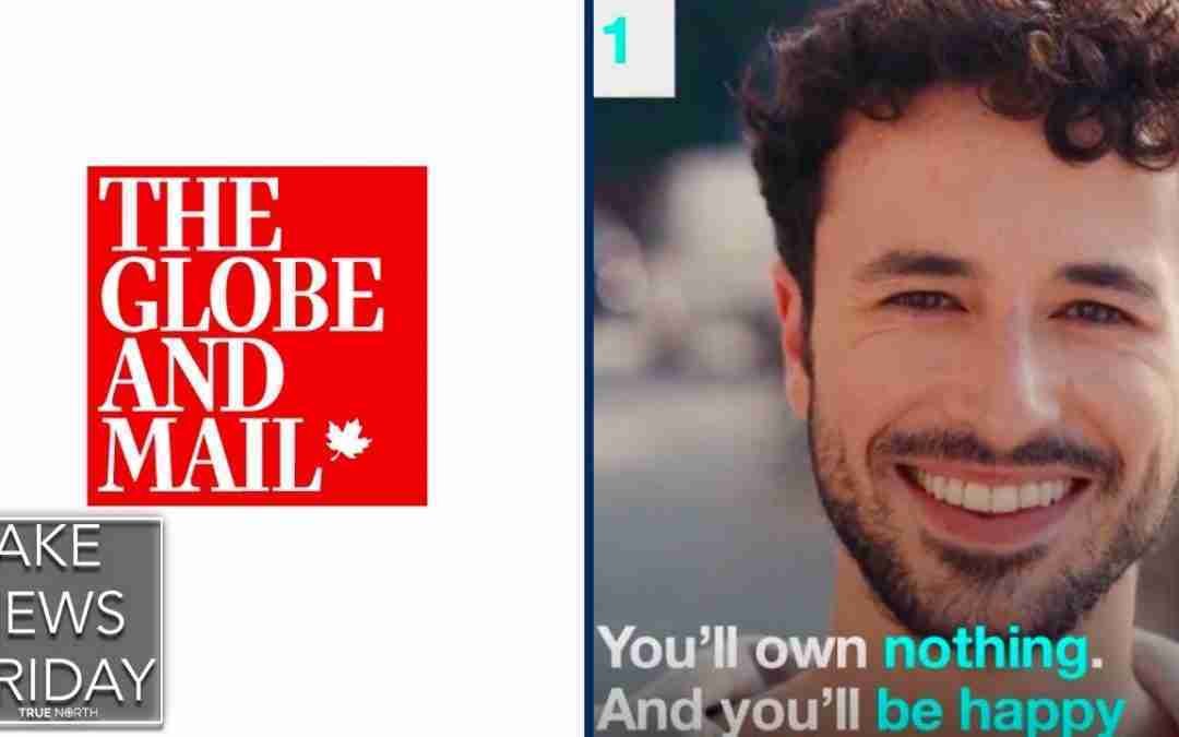 Globe and Mail runs defence for the WEF