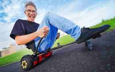 Ubah HOVERBOARD Jadi HOVERCART Langsung Adu Balap!!