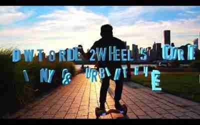 Learn how to Ride a Hoverboard like a PRO! Full tutorial ride over obstacles bumps NYC