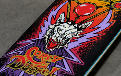 Corey Duffel Guest Board!
– Welcome Skateboards