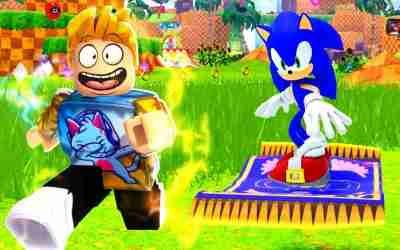 Unlocked Magic Carpet Hoverboard in Sonic Speed Simulator