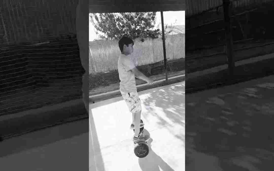 How to ride a hoverboard