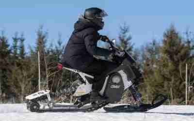 Daymak Combat E-Bike Is Electric Motorbike And Snowmobile In One