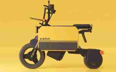 Japanese Startup ICOMA Showcases The Quirky Tatamel Folding Bike