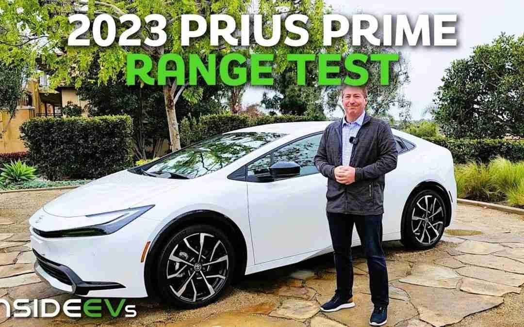 InsideEVs 70 MPH Range Test