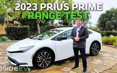 InsideEVs 70 MPH Range Test