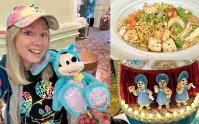 Disney Monorail Resorts Spring Break 2023! Kona Cafe & Grand Floridian AMAZING Easter Egg Display!