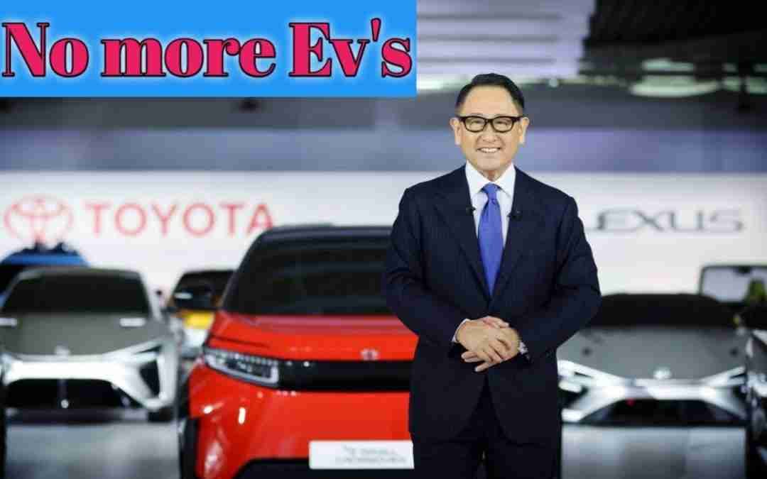 New Toyota CEO Had Enough _ Fights EV Regulators_