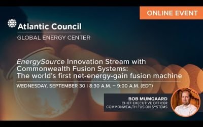EnergySource Innovation Stream with Commonwealth Fusion Systems