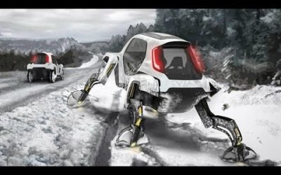 Unusual vehicle – Futuristic transportation system