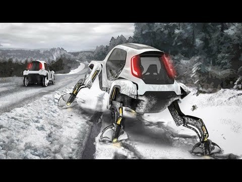Unusual vehicle – Futuristic transportation system