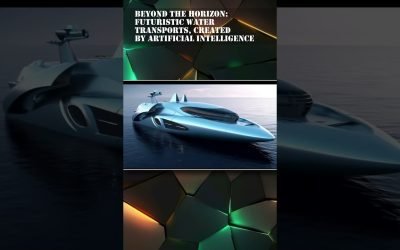 Beyond the horizon: futuristic water transports, created by artificial intelligence. Part-4 #shorts