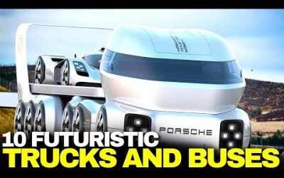 The 10 Futuristic Trucks and Buses to Expect