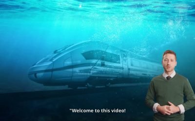 The Future of Transportation: A Tour of the First Ever Futuristic Floating Underwater Train