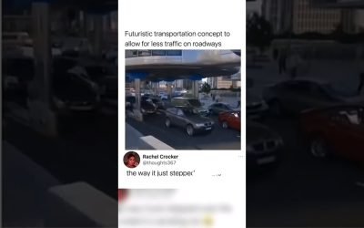 Futuristic transportation concept #memes #shorts