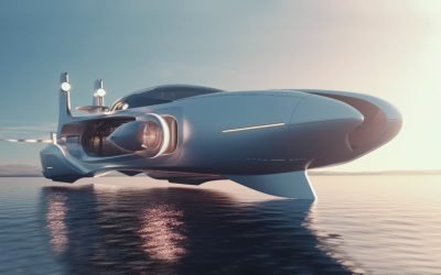 Beyond the horizon: futuristic water transports, created by artificial intelligence. Part-4