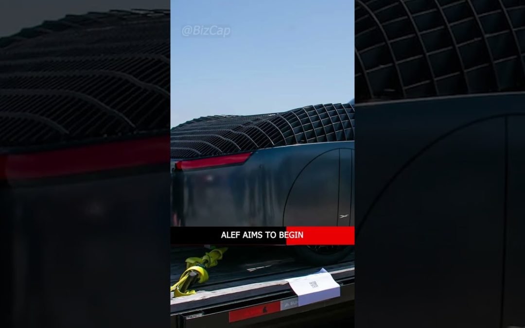 Revolutionizing Urban Mobility: Alef Aeronautics’ Electric Flying Car!