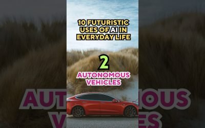 Futuristic Uses of AI in Everyday Life #2: Autonomous Vehicles #shorts #ai